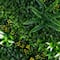20" x 40" Framed Hawaiian Islands Artificial Living Wall Art Panel